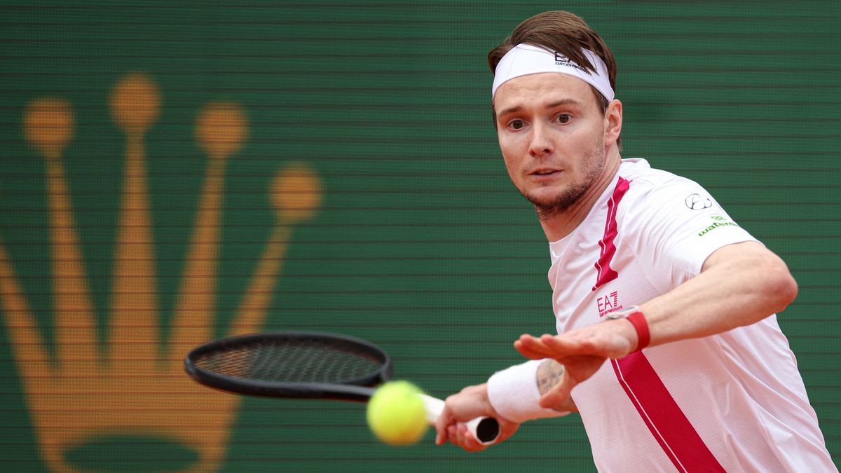 Казахстанский теннисист Александр Бублик