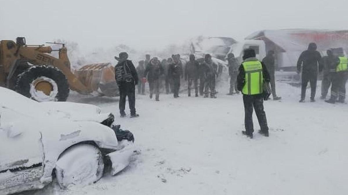 Массовое ДТП в Павлодарской области