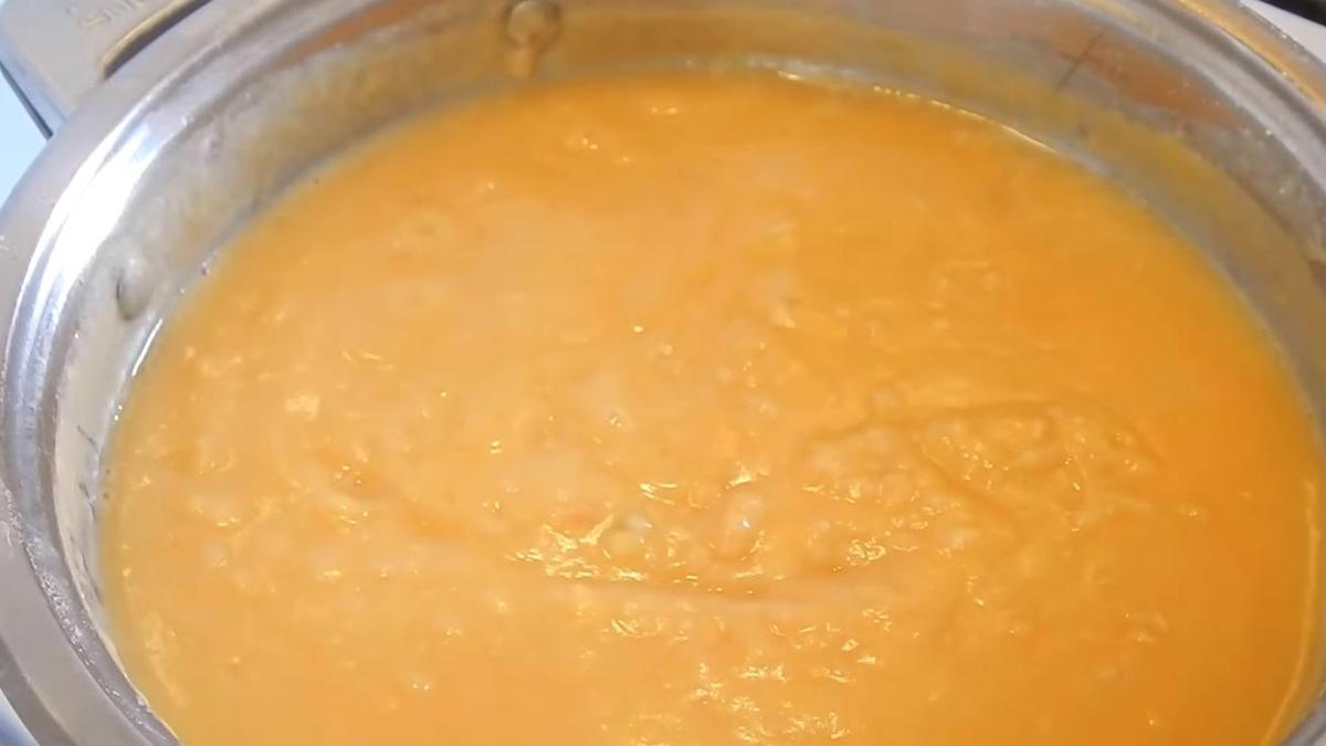 Свареная каша из гороха