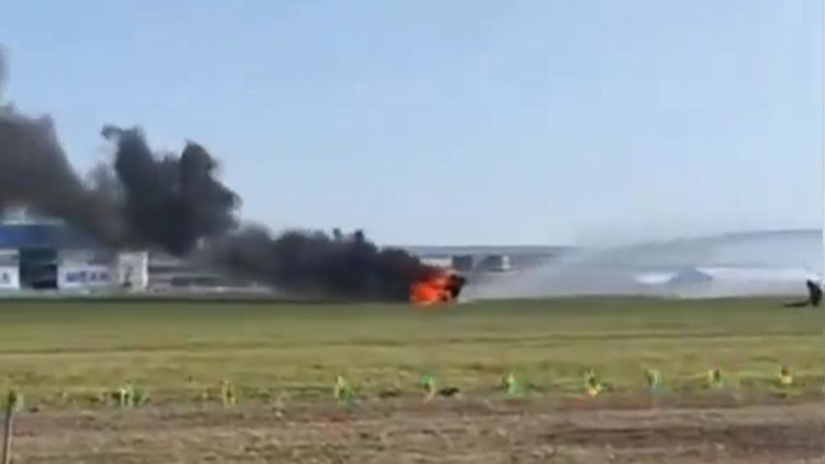 ДТП с летающими автомобилями в Китае