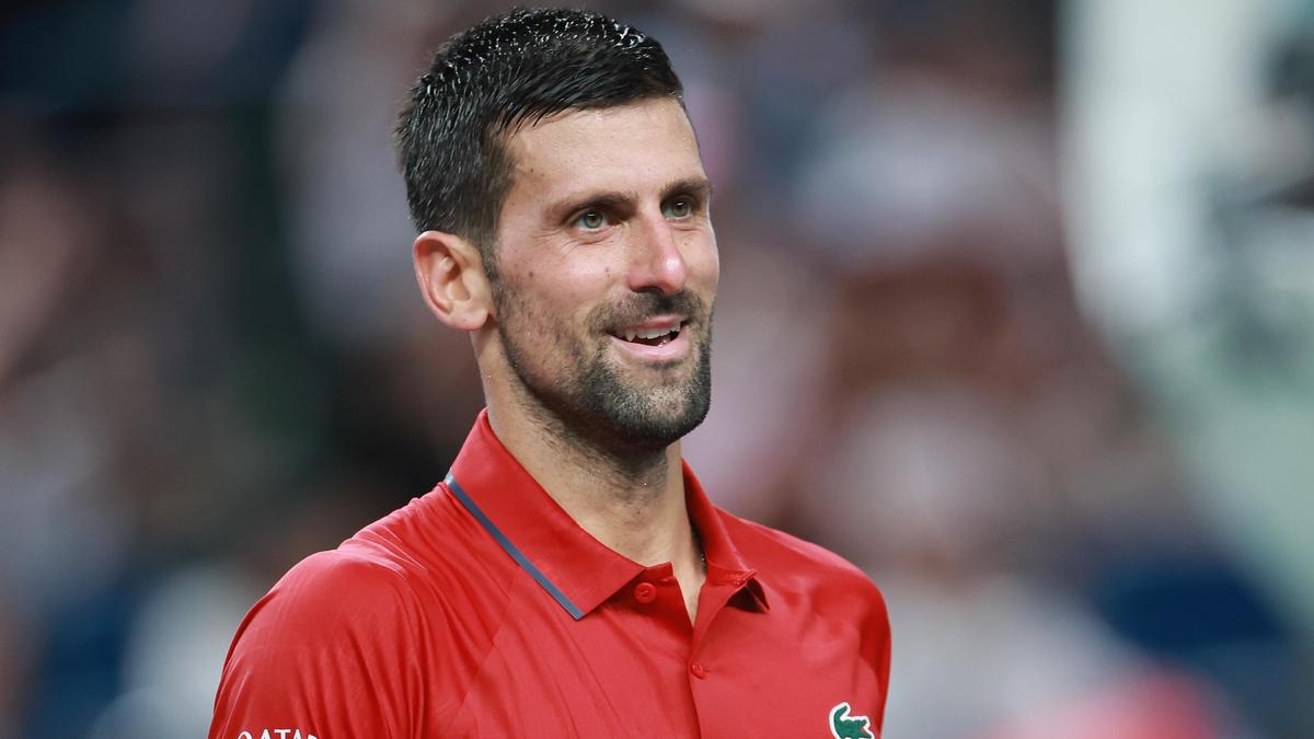 Сербский теннисист Новак Джокович