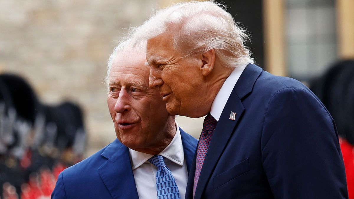 Карл III и Дональд Трамп