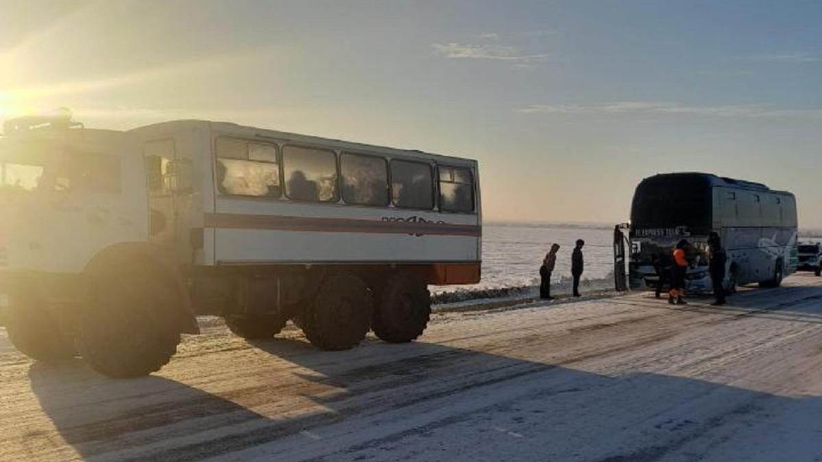 Спасатели на трассе