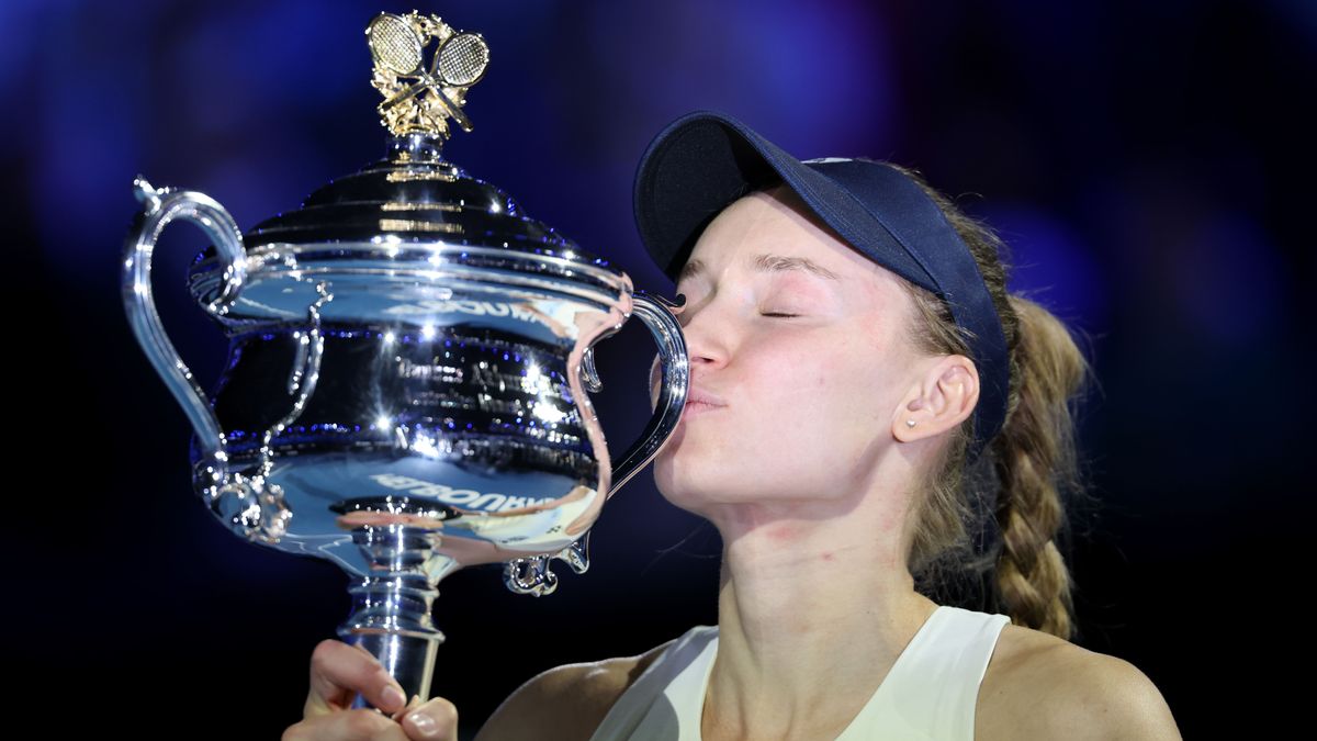 Казахстанская теннисистка Елена Рыбакина