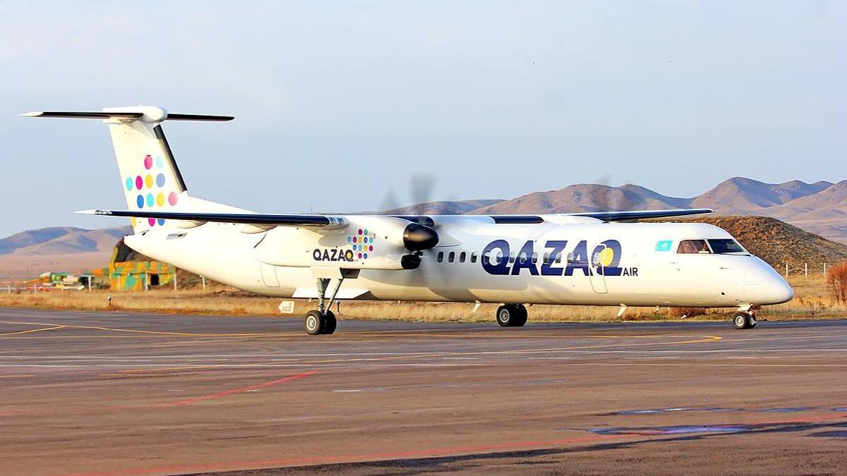 Самолет Qazaq Air