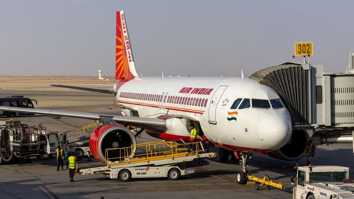 Самолет авиакомпании Air India
