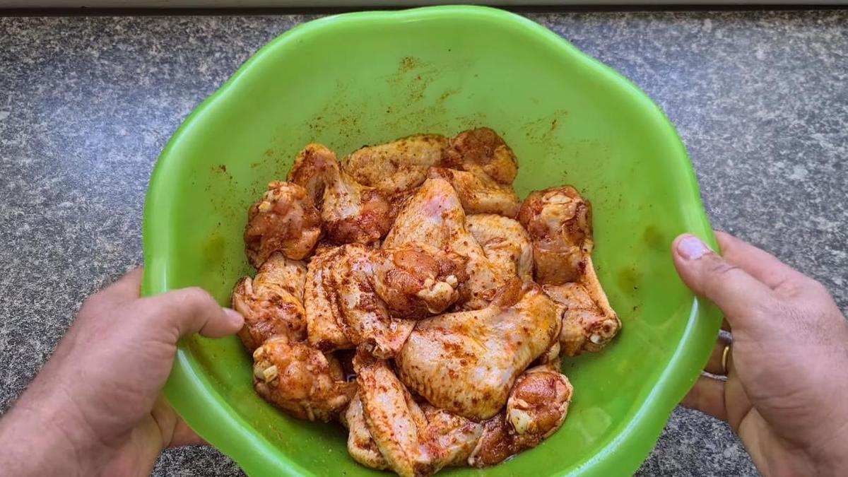 Замаринованные крылышки