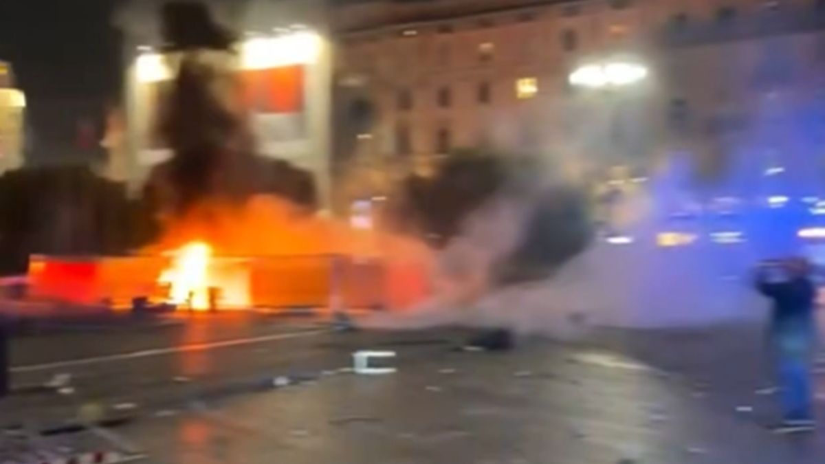 Беспорядки в Италии