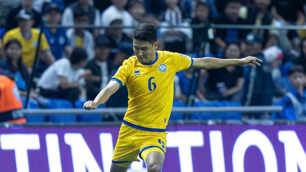 Казахстанский футболист Алибек Касым