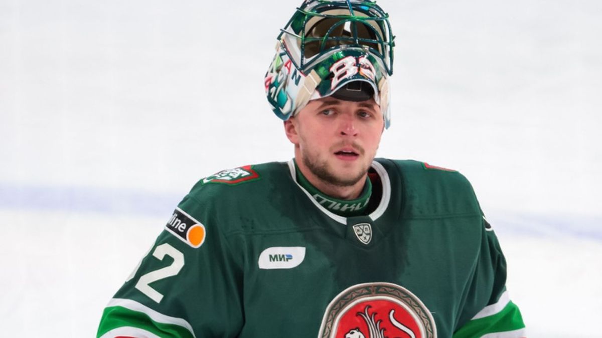 Вратарь "Ак Барса" Тимур Билялов