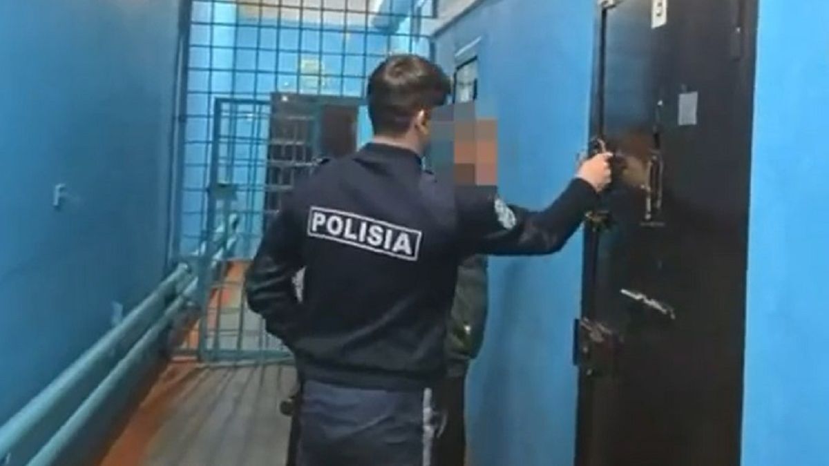 Задержанный в Семее