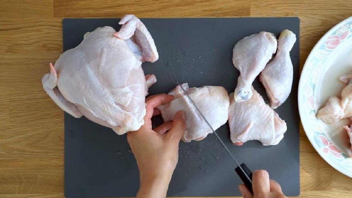 Разделка курицы