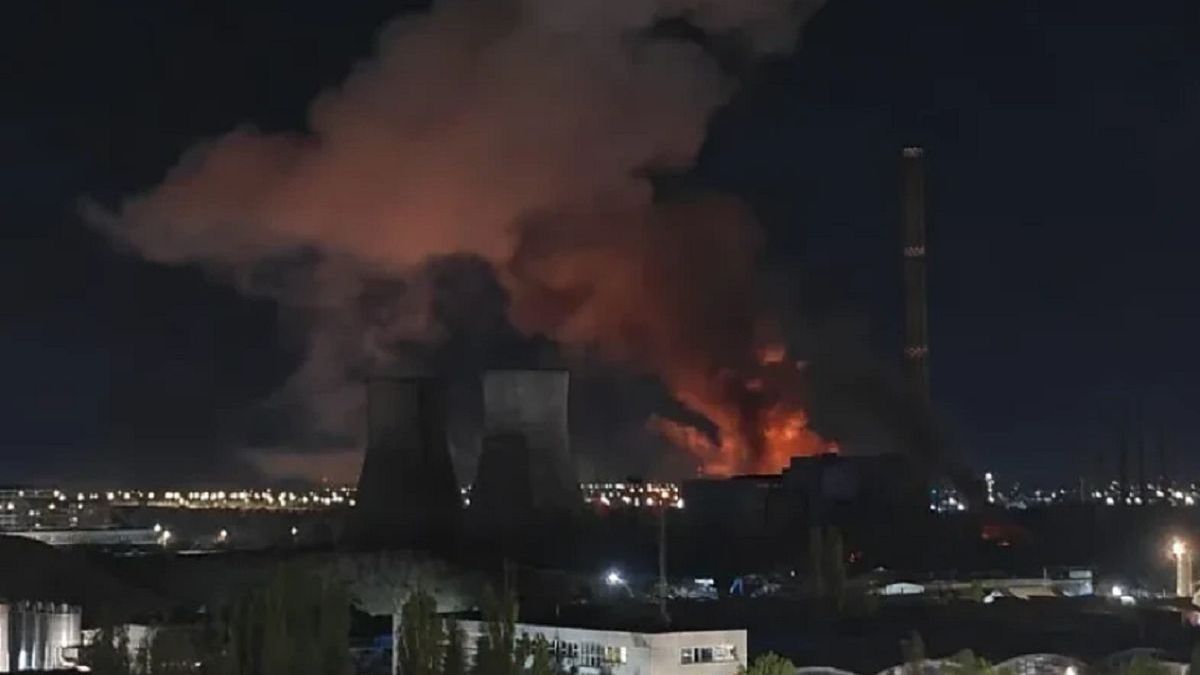 Взрыв в Бухаресте