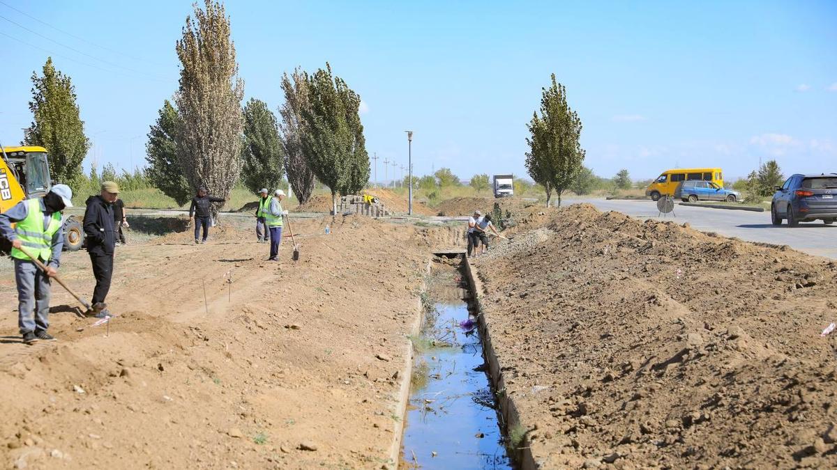 Строительство водоотводных каналов