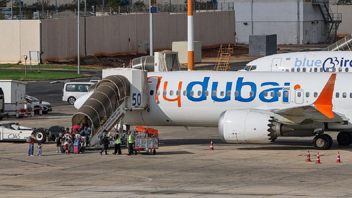 Самолет Flydubai