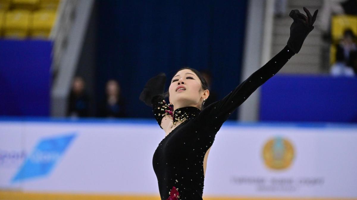 Южнокорейская фигуристка Ли Хэ Ин