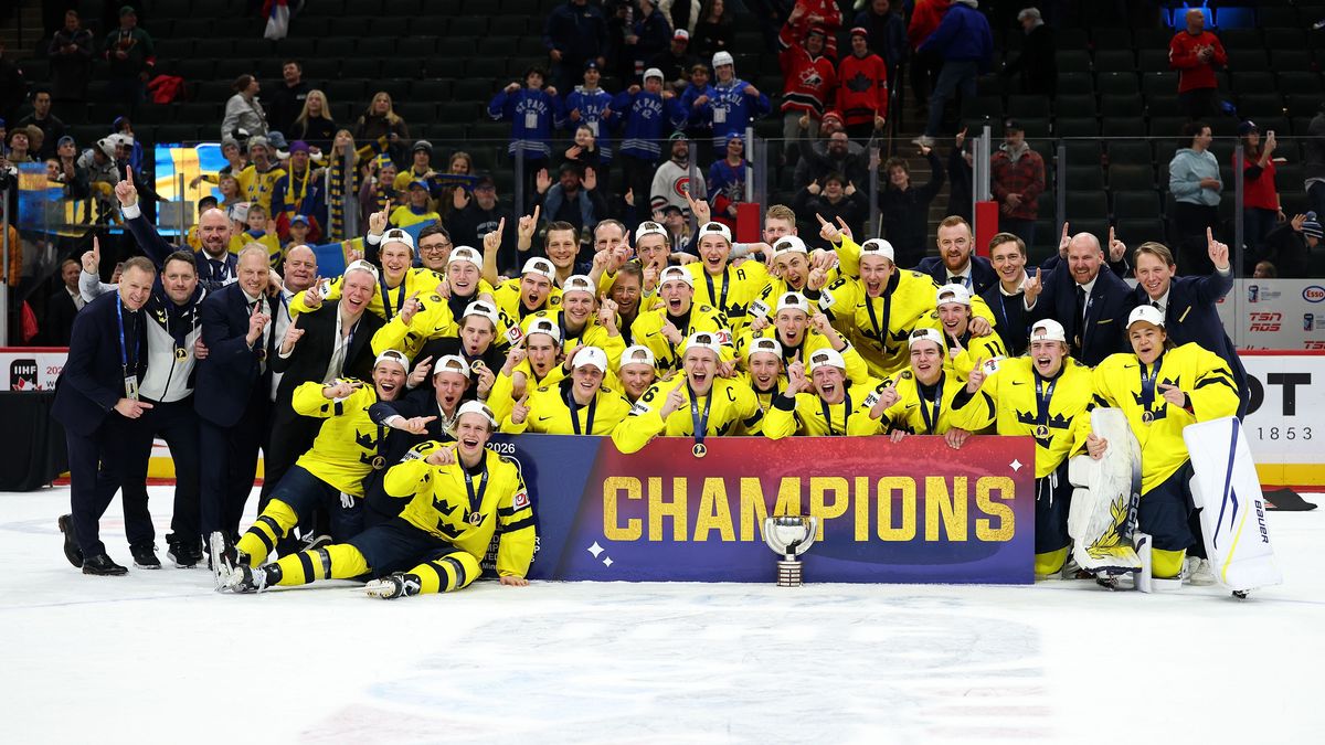 Молодежная сборная Швеции по хоккею на ЧМ-2026