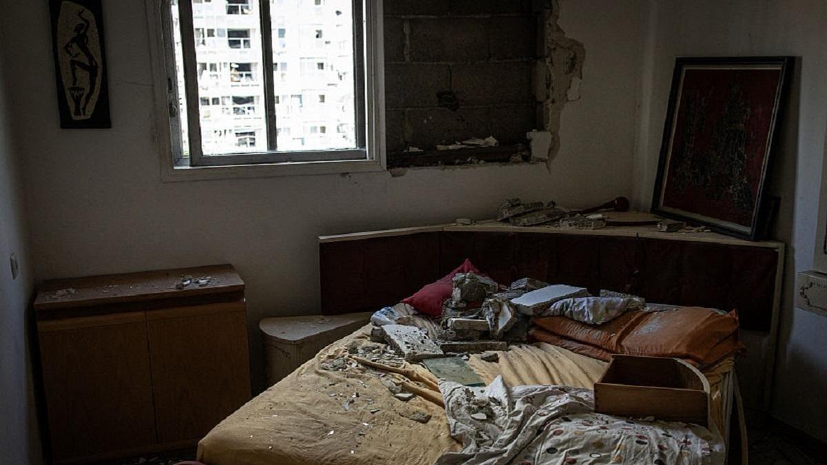 Разрушения после атаки Разрушения после атаки