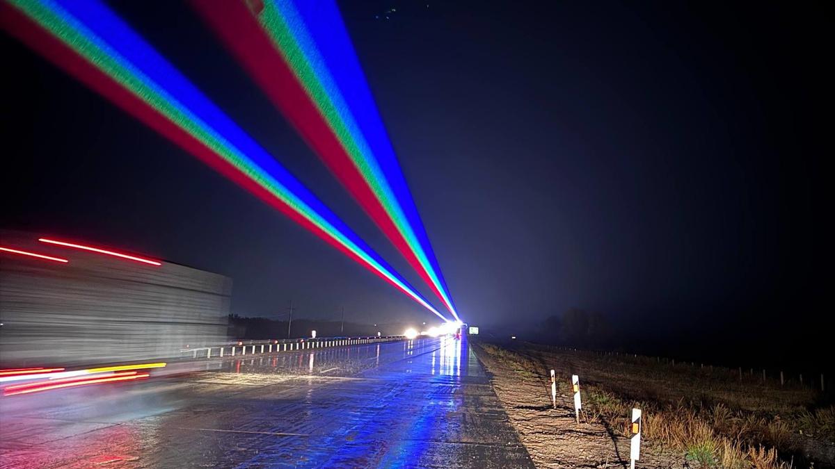 Система лазерного оповещения