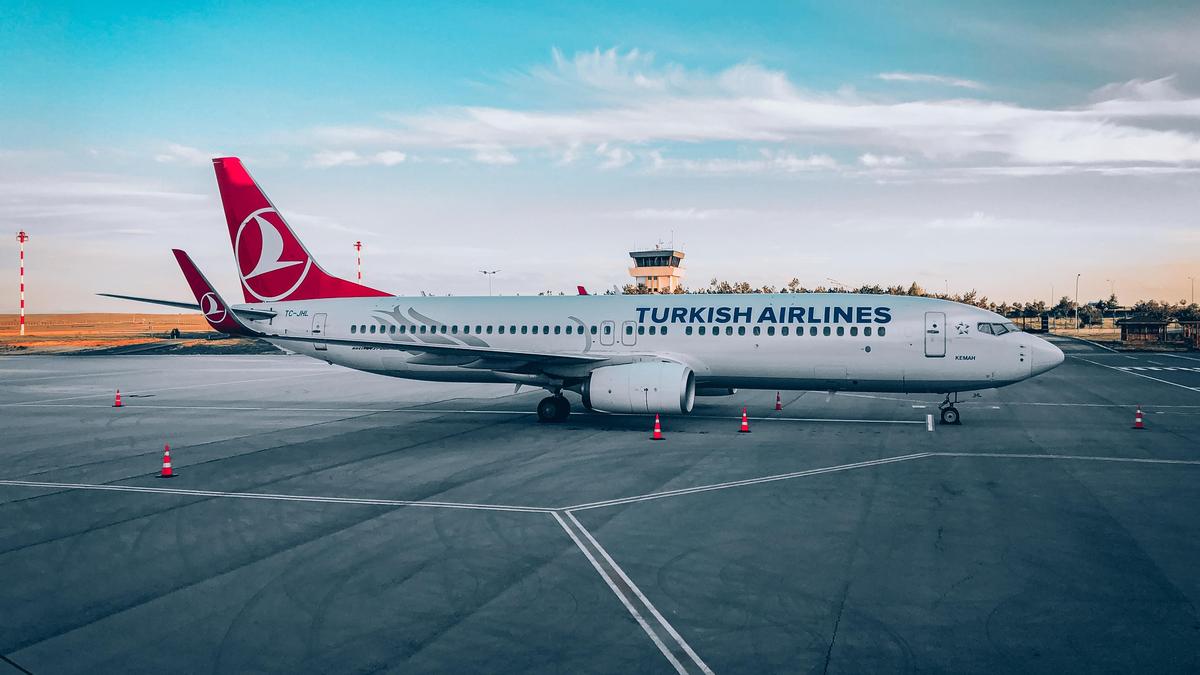 Самолет Turkish Airlines