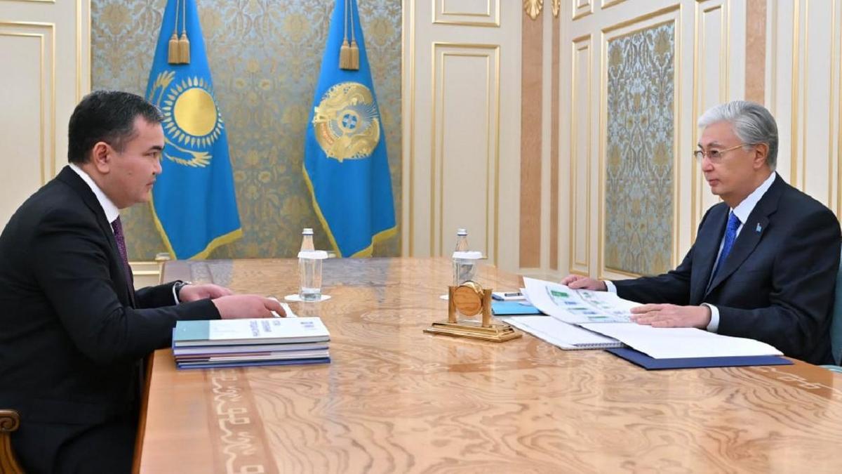 Касым-Жомарт Токаев и Женис Касымбек