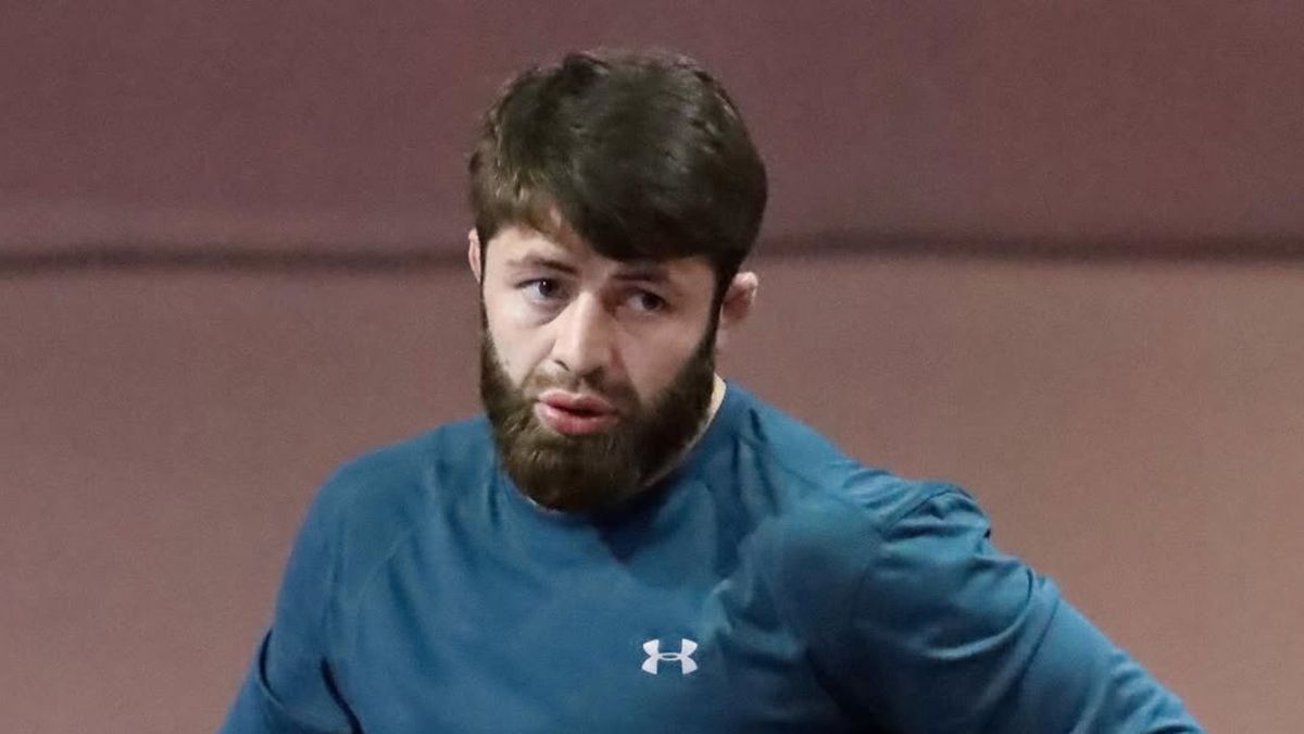 Кыргызстанский борец Малик Шаваев