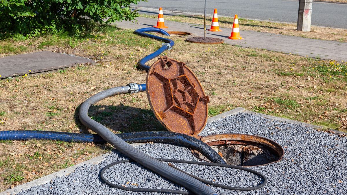 Канализационный колодец