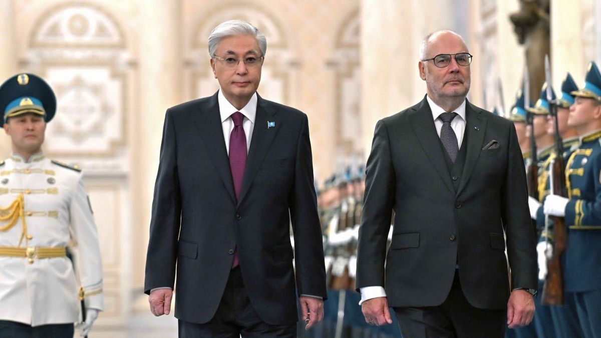 Касым-Жомарт Токаев и Алар Карис