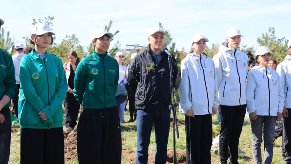 Акция "Таза Қазақстан" в Караганде