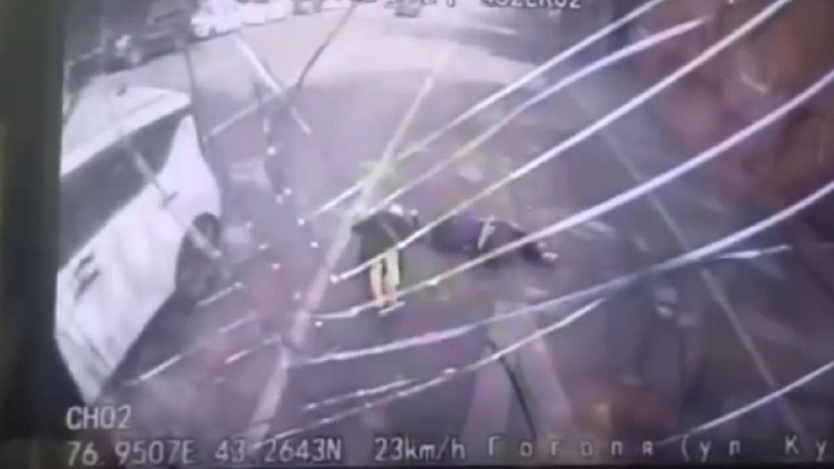 Момент столкновения