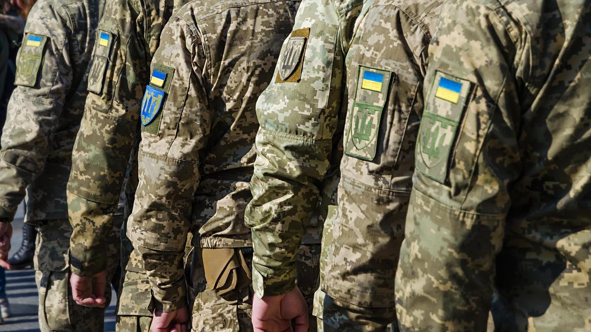 Украинские военные