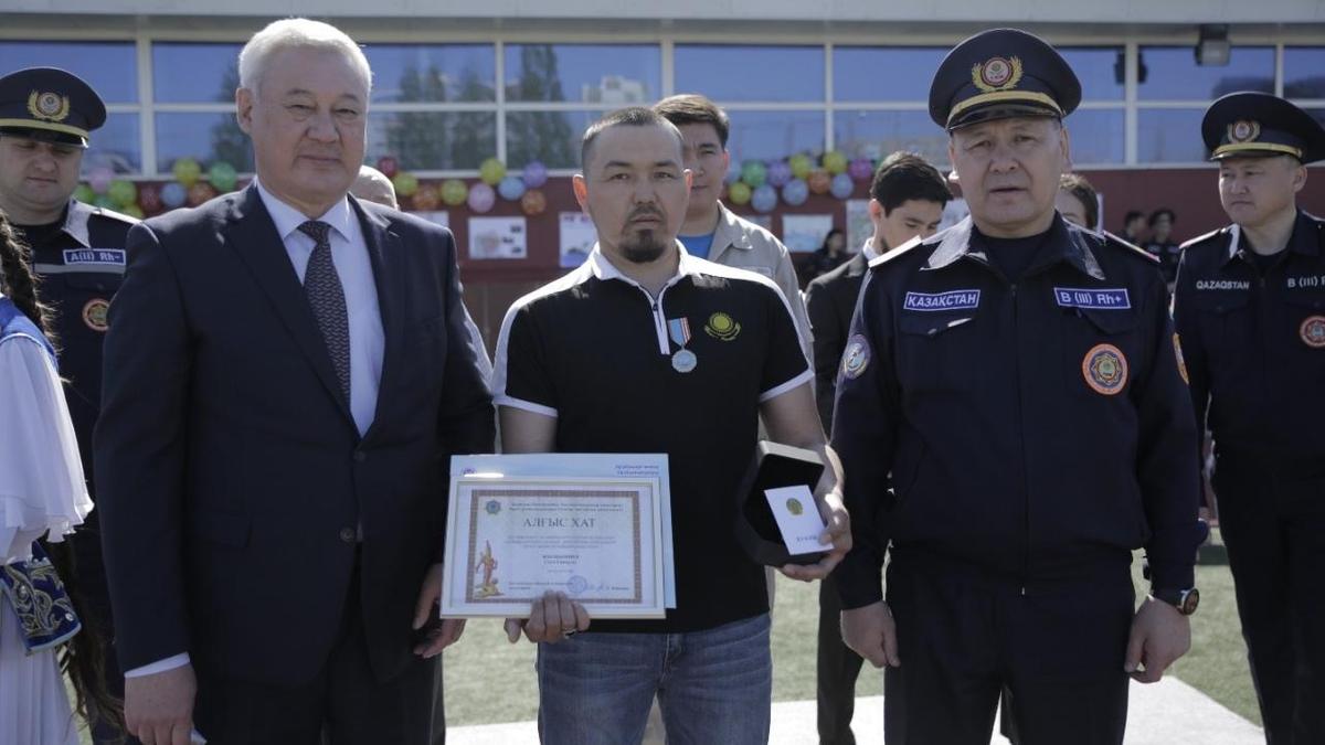 Саги Жылкышиева наградили в Нур-Султане.