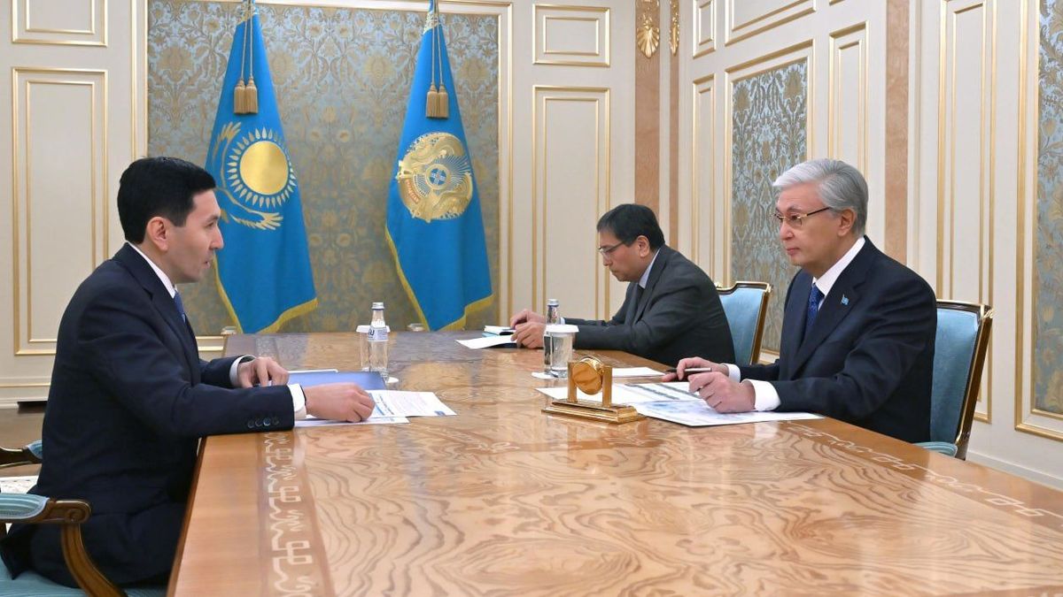 Касым-Жомарт Токаев и Нурлан Жакупов