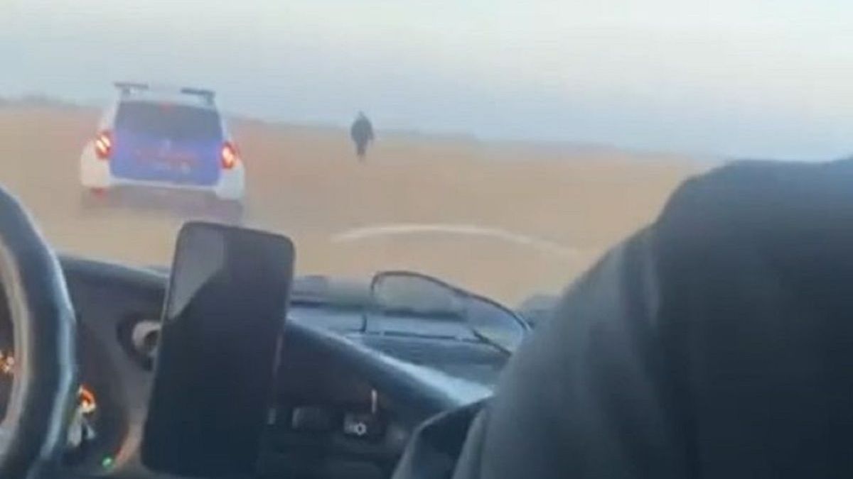 күдіктіні ұстаған сәт