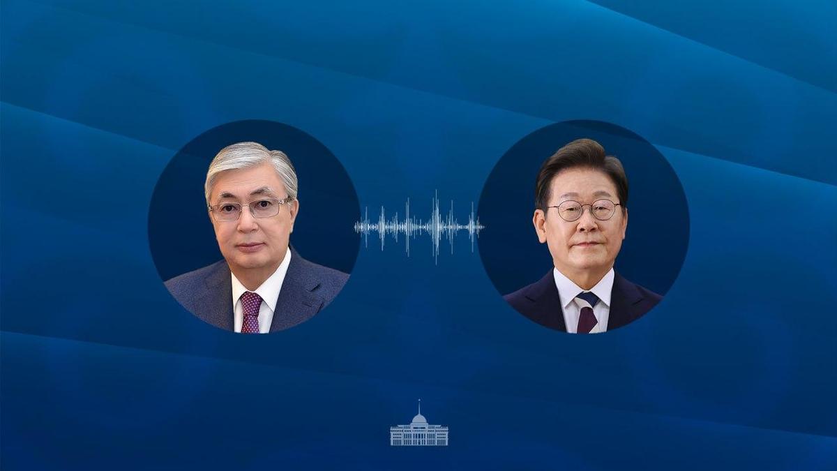 Касым-Жомарт Токаев и Ли Чжэ Мен