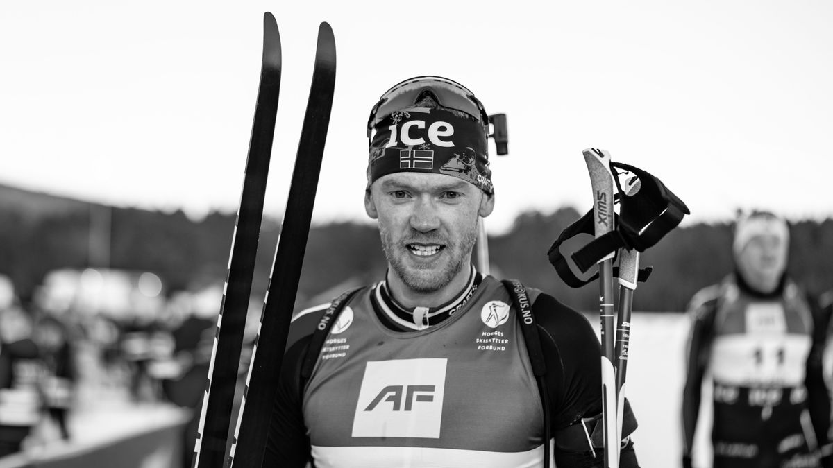 Норвежский биатлонист Сиверт Баккен