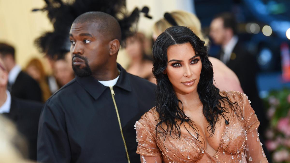 Канье Уэст и Ким Кардашьян на Met Gala в 2019