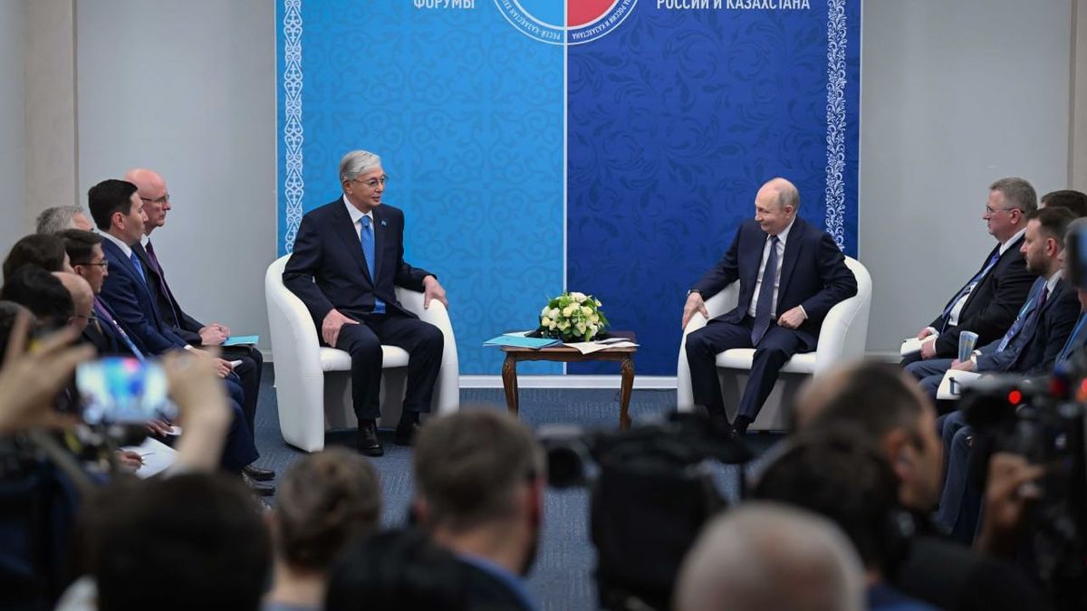 Тоқаев пен Путин