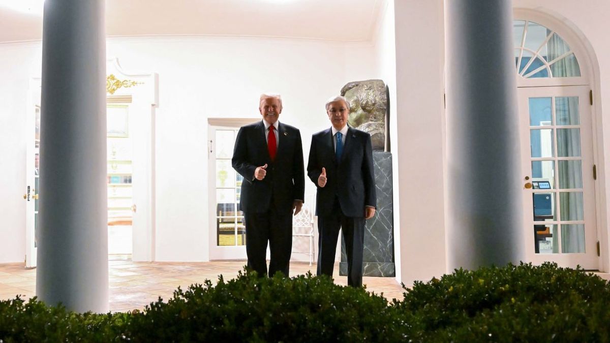 Касым-Жомарт Токаев и Дональд Трамп