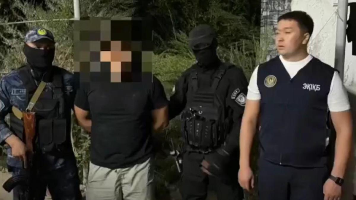 Задержанный в Туркестанской области