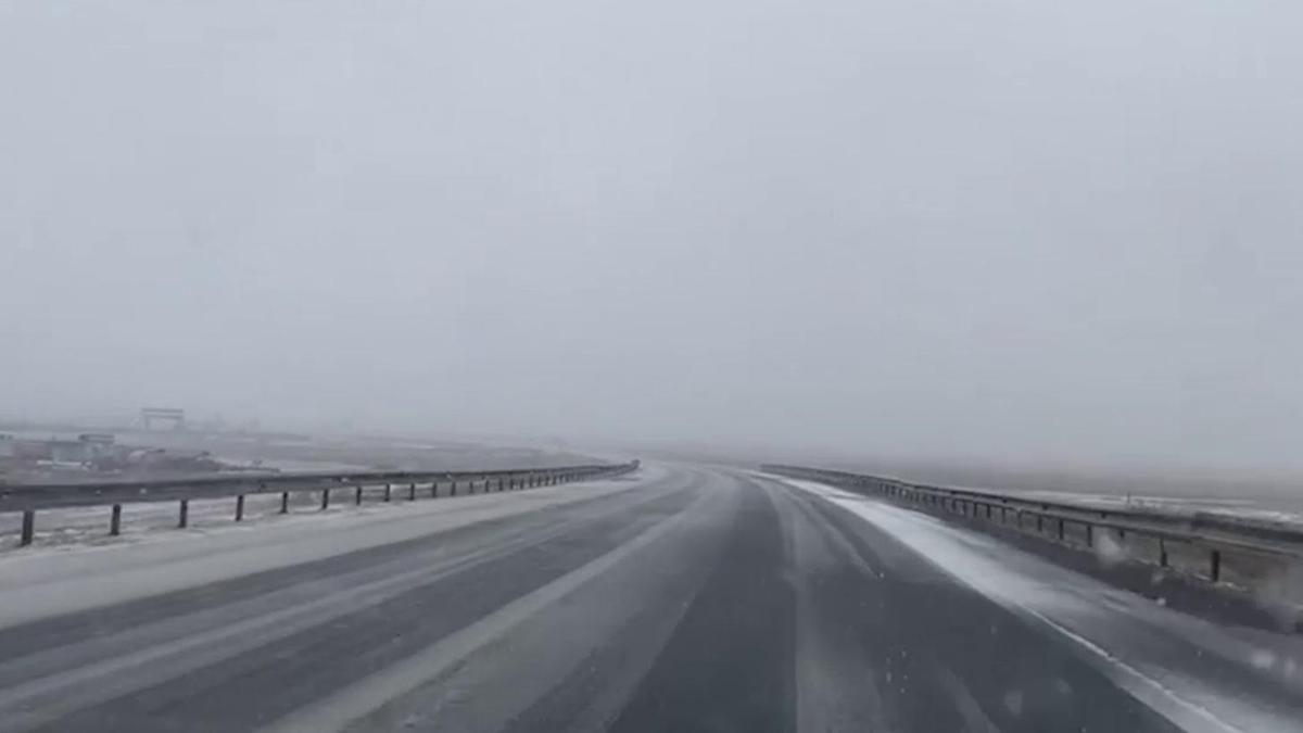 Трасса в Акмолинской области