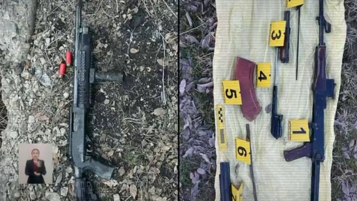 Изъятое оружие