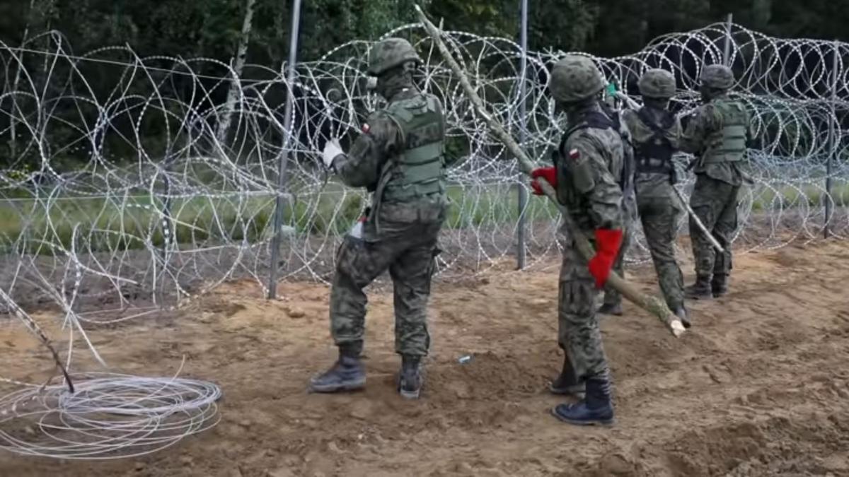 Войска на польской границе