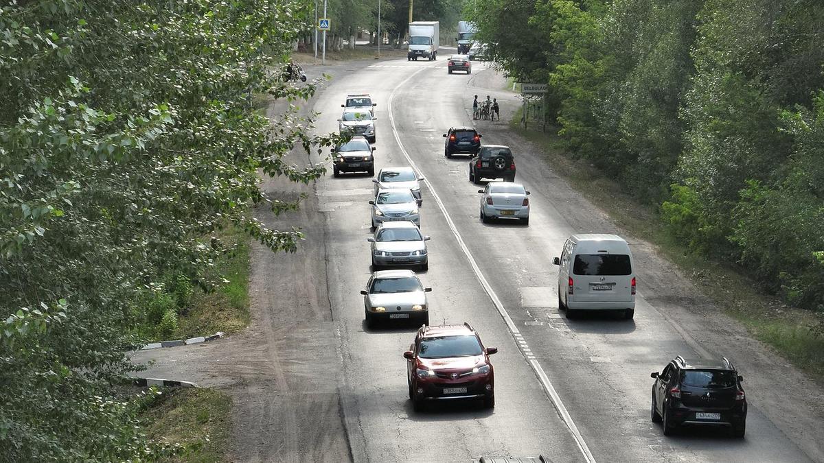 Трасса в Алматинской области