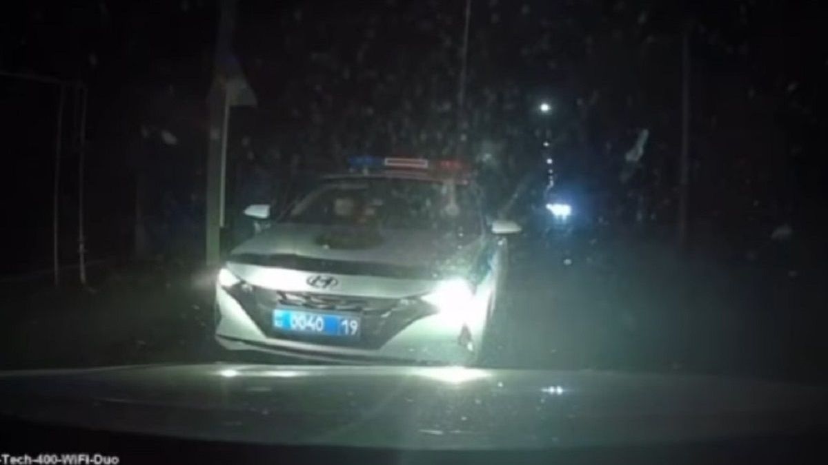 Полицейское авто