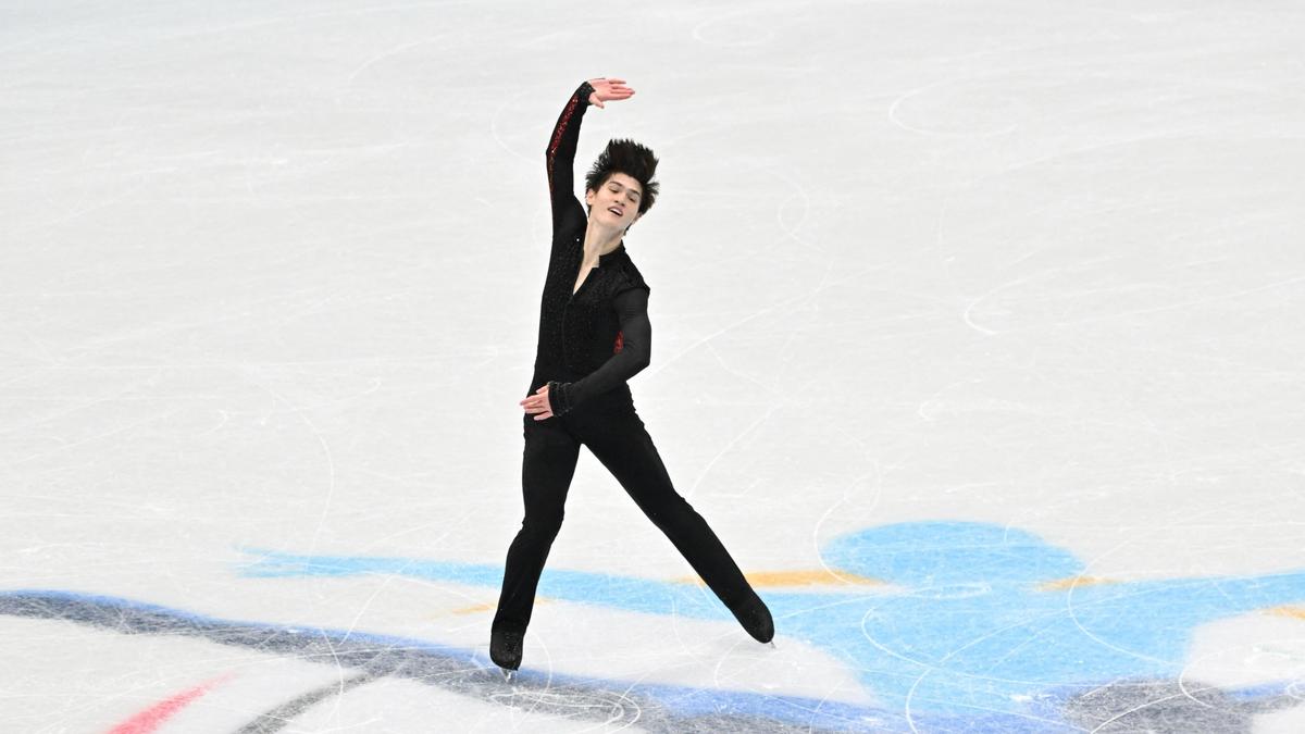 Казахстанский фигурист Диас Жиренбаев