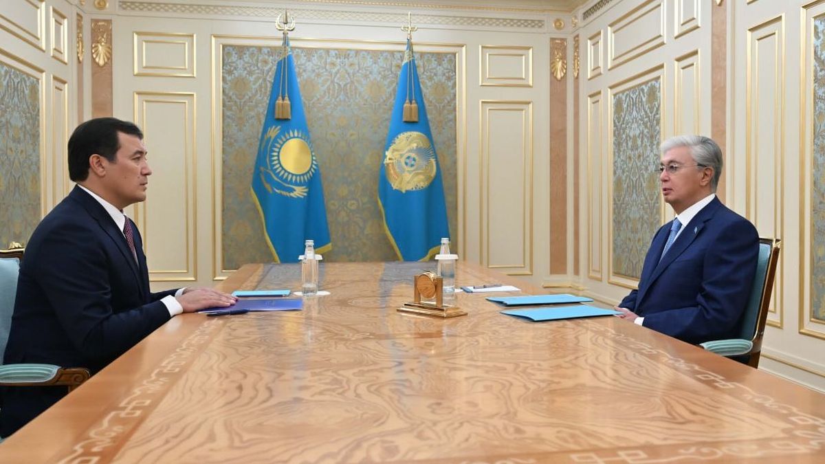 Қасым-Жомарт Тоқаев және Әлібек Бақаев