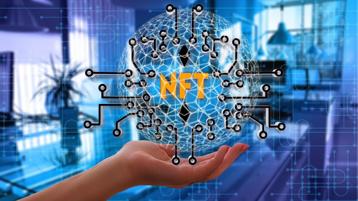 Схема, изображающая децентрализованность NFT