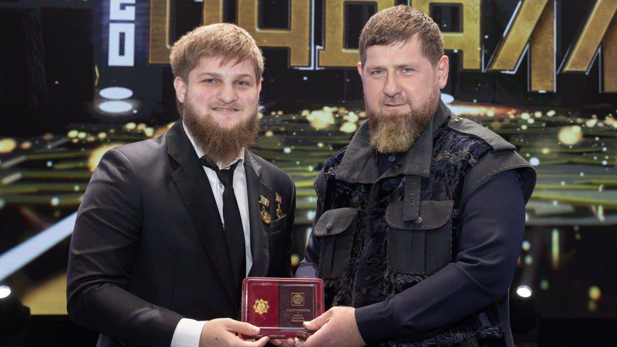Рамзан Кадыров и Ахмат Кадыров