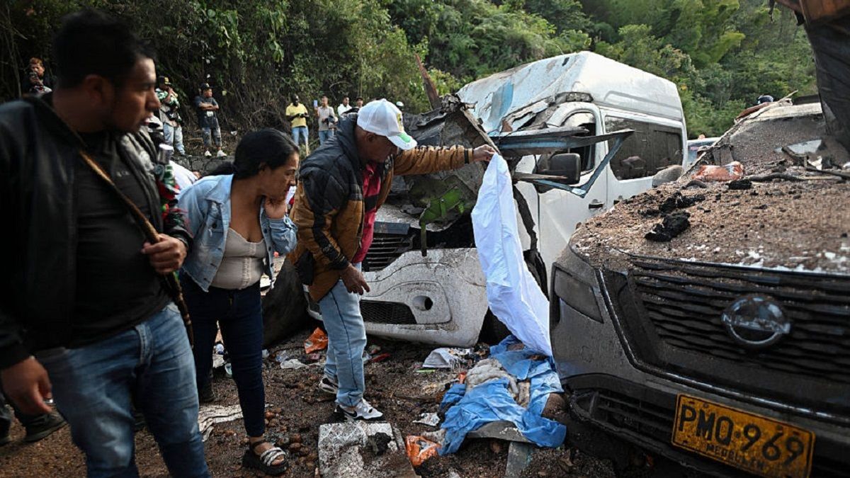 Место взрыва